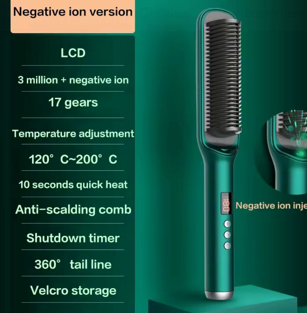 comb hair straightener